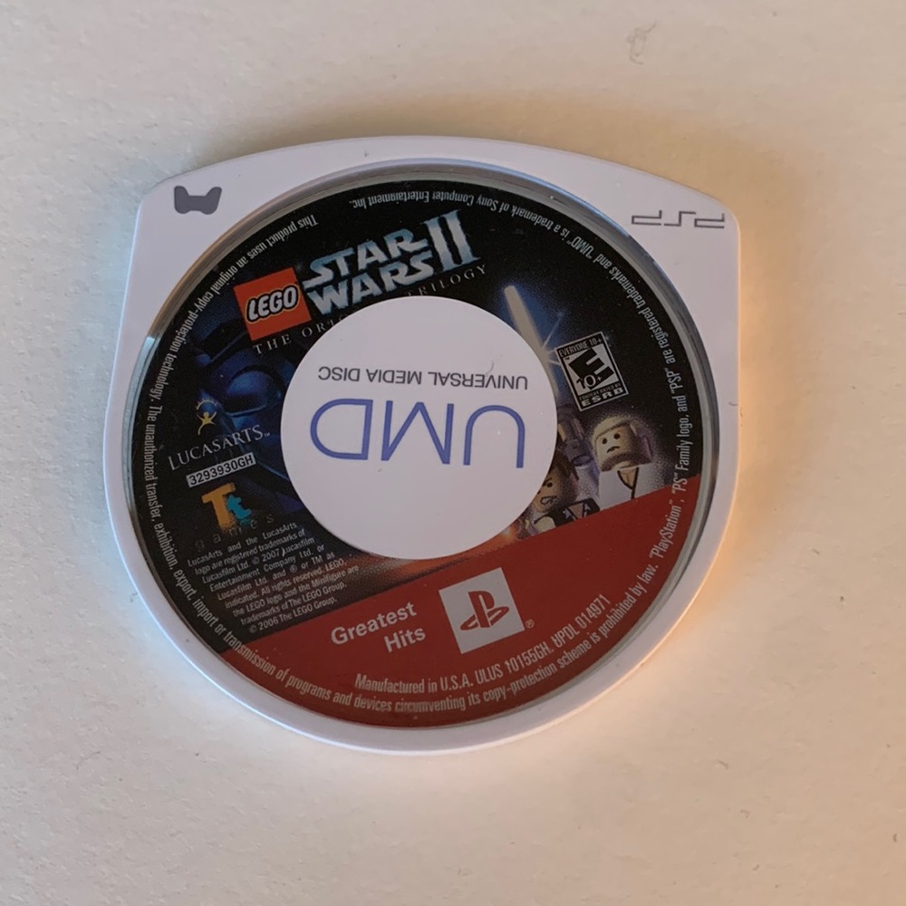 Star Wars II The Original Trilogy PSP Video Game